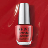 OPI Infinite Shine Nail Polish - Big Apple Red