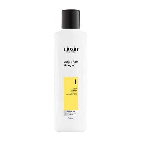 Nioxin System 1 Scalp + Hair Shampoo Natural Hair Light Thinning 300ml