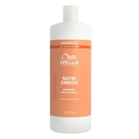 Wella Invigo Nutri Enrich Deep Nourishing Shampoo Dry Hair 1000ml
