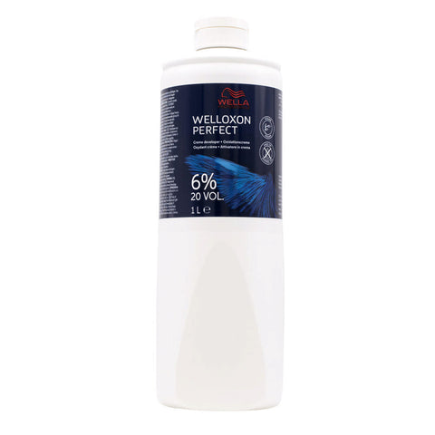 Wella Welloxon Perfect 6% 20 Vol Creme Developer 1000ml