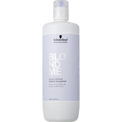 Schwarzkopf Blond Me Bond Repair Purple Shampoo 1000ml