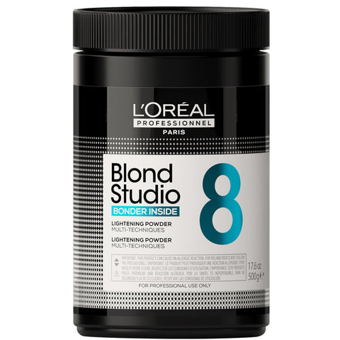 L'Oréal Professionnel Blond Studio 8 Multi Techniques Powder with Bonder Inside 500g