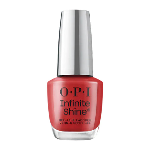OPI Infinite Shine Nail Polish - Big Apple Red